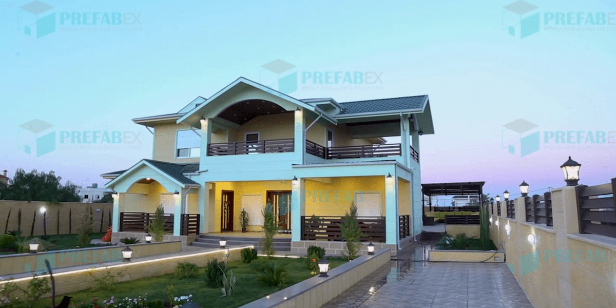 luxury Custom modern & Light Steel frame Villas